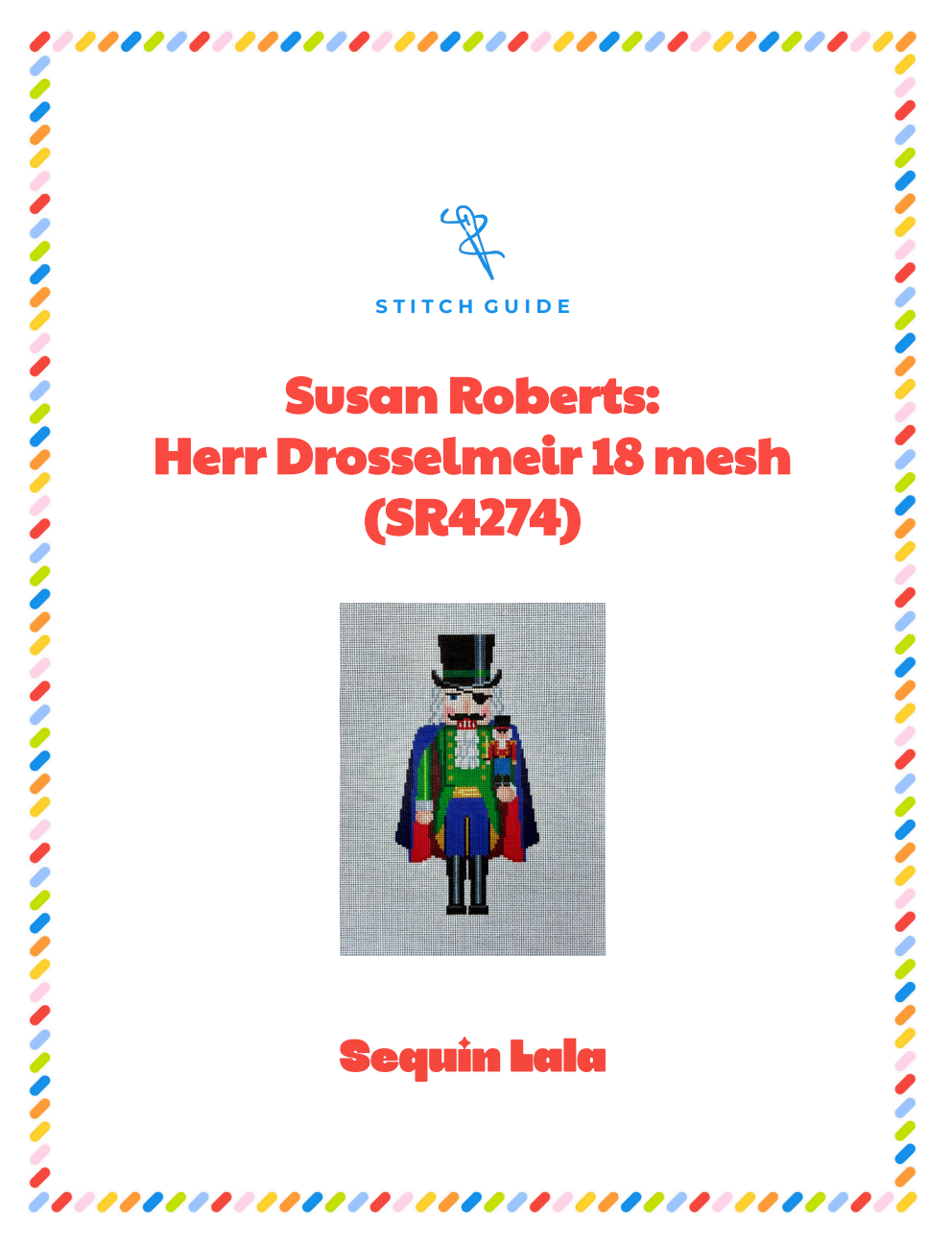Herr Drosselmeir SR4272 STITCH GUIDE