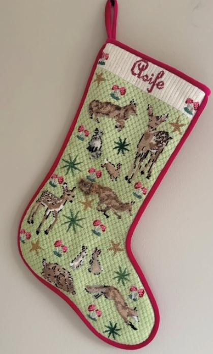 Winter Wonderland Stocking STITCH GUIDE