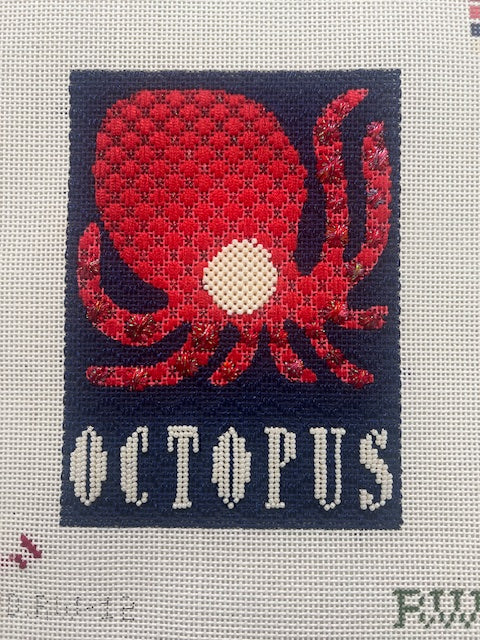 Octopus Poster STITCH GUIDE