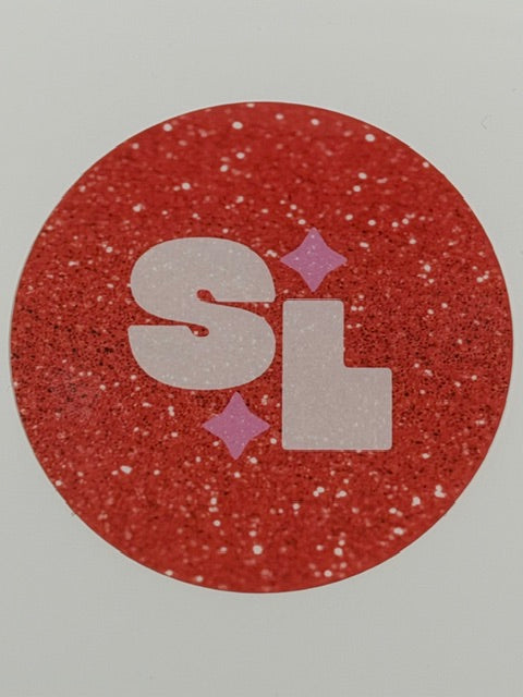 SL Glitter Sticker