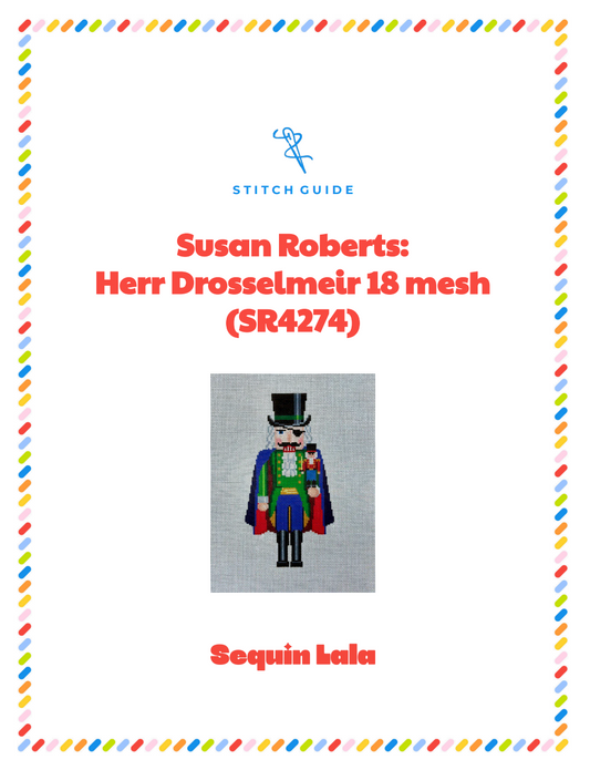 Herr Drosselmeir SR4272 STITCH GUIDE