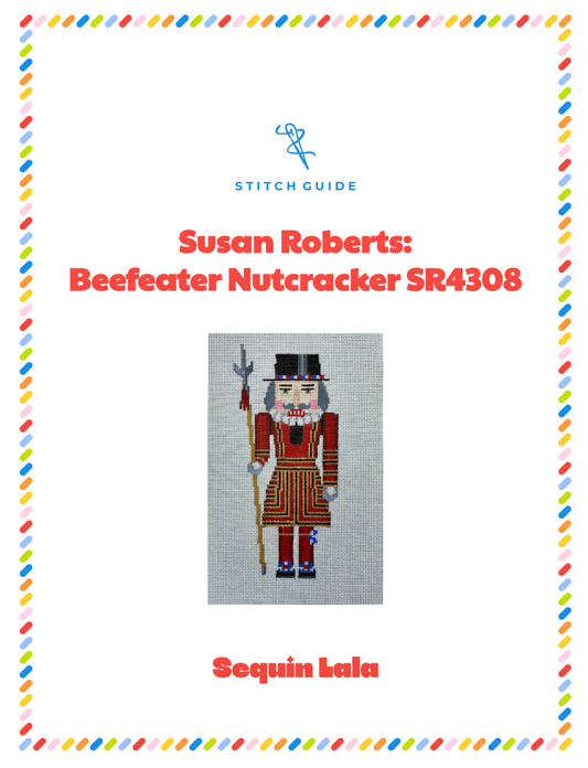 Beefeater Nutcracker SR4308 STITCH GUIDE