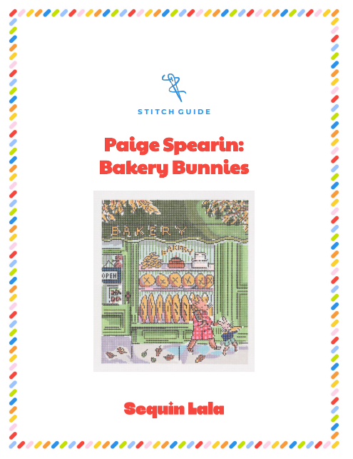 Bakery Bunnies STITCH GUIDE