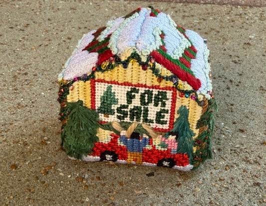 Mini Tree Lot 3D House STITCH GUIDE
